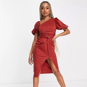 ASOS midi dress.